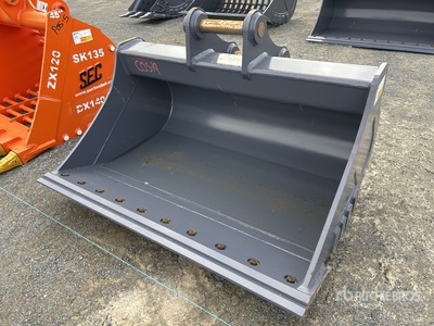 2025 Warrior 1500 mm Q/C Cleanup Excavator Bucket - Fits 12 - 14 ton (Unused)