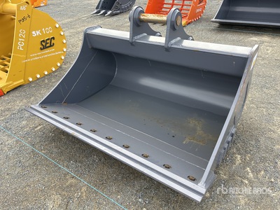 2025 Warrior 1500 mm Q/C Cleanup Excavator Bucket - Fits 12 - 14 ton (Unused)
