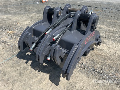 2025 Warrior Q/C Pinza para excavadora - Fits 8 ton (Unused)