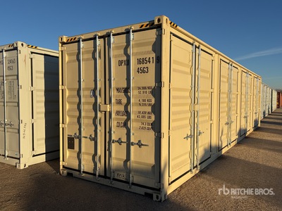 2026 40 ft High Cube Open-Sided Opslag container