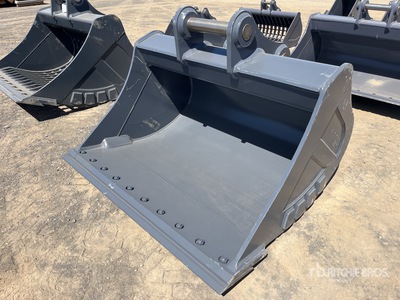 2025 Warrior WBMCR20-1500 1500 mm Q/C Cleanup Excavator Bucket - Fits 20 - 25 ton (Unused)