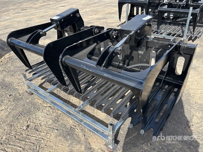 2026 Skyway 2100 mm Skid Steer Grapple Bucket (Unused)