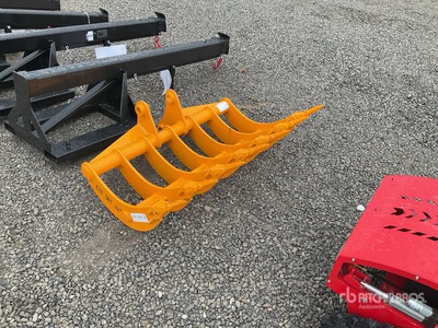 2026 GIYI Excavator Rake (Unused)