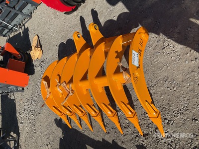 2026 GIYI Excavator Rake (Unused)
