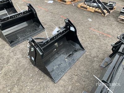 2026 GIYI GY-XKH39 Mini bucket Godet pour Skid Steer (Unused)