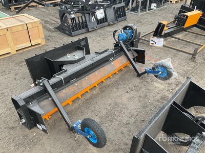 2026 GIYI GY-LPR71 Skid Steer Power Rake (Unused)