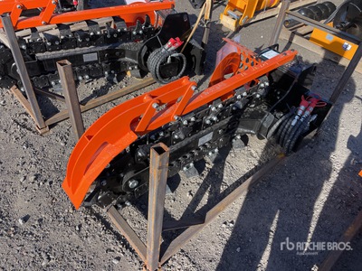 2026 GIYI GY-X39F 39 in Mini Skid Steer Trencher (Unused)