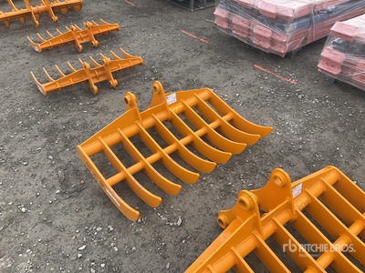 2026 GIYI Cat 307 Râteau de pelleteuse (Unused)