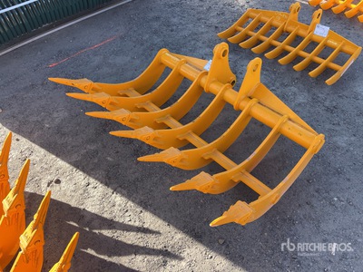2026 GIYI Excavator Rake (Unused)