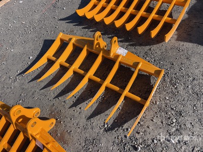 2026 GIYI Cat 303 Excavator Rake (Unused)