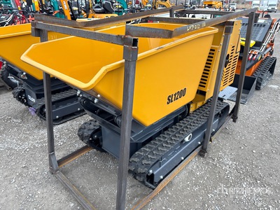 2026 SDLOOL SL-X1200J Stand-On Mini Crawler Carretilla para hormigón (Unused)