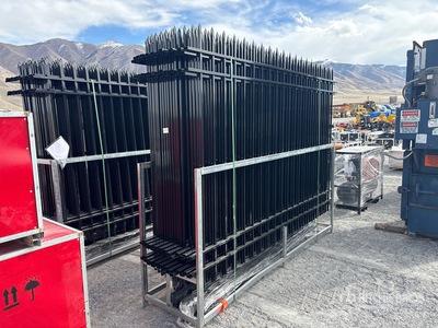 2026 SKLP SK-N20 10 ft x 7 ft Galvanized Zaun (Unused)