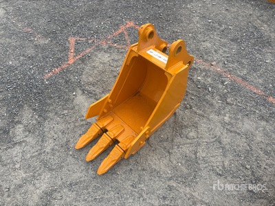 2026 GIYI GY-BK 12 in Digging Excavator Bucket - Fits CAT 303 (Unused)
