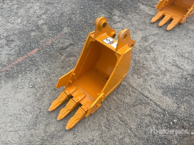 2026 GIYI GY-BK 12 in Digging Excavator Bucket - Fits Cat 303 (Unused)