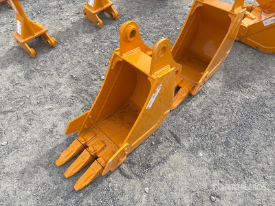 2026 GIYI GY-BK 12 in Digging Excavator Bucket - Fits CAT 305 (Unused)