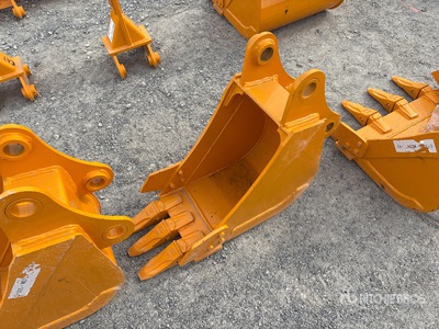 2026 GIYI GY-BK 12 in Digging Excavator Bucket - Fits CAT 305 (Unused)