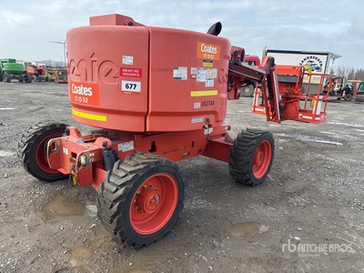 2014 Genie Z45 4WD Diesel Articulating Boom Lift