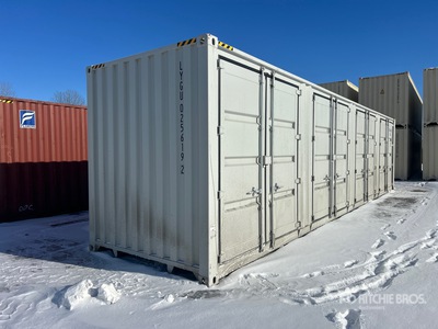 2025 40 ft High Cube Multi-Door Storage Container