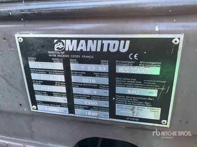 2018 Manitou MI25D Forklift