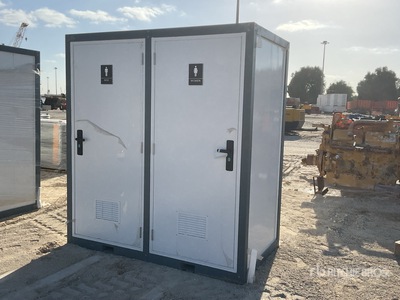 Quantity of 2.1 m x 1.2 m Portable Toilet (Unused)