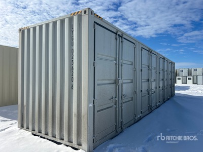 2025 40 ft High Cube Multi-Door Storage Container