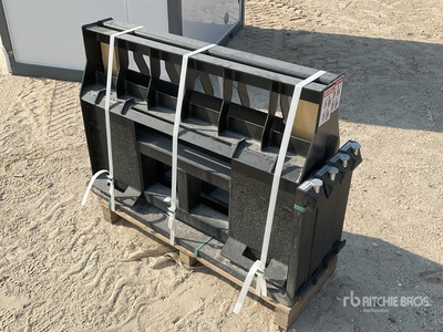 Quantity of (2) 2025 LYALS Skid Steer Forks (Unused)