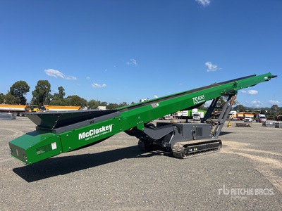 2025 McCloskey TS4065 1000 mm x 19.8 m Tracked Stacking Nastro trasportatore materiale (Unused)