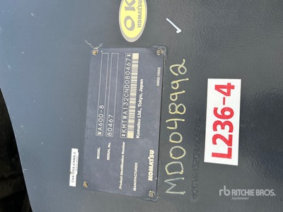 2023 Komatsu WA600-8 Radlader