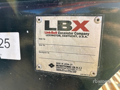 2015 Link-Belt 350 X4 Rupsgraafmachine