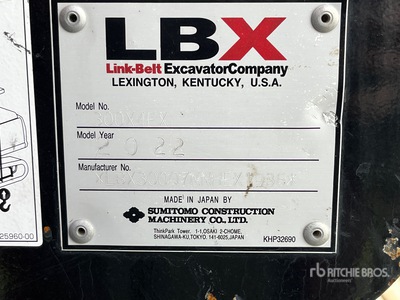 2022 Link-Belt 300X4 Tracked Excavator