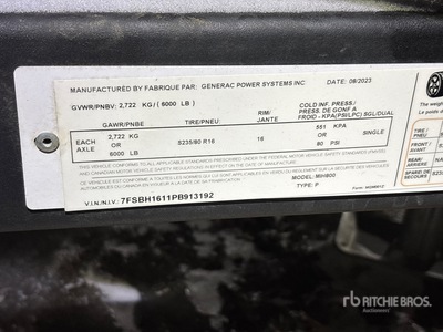 2023 Generac MIH800 800000 BTU Ogrzewacz pomieszczeń