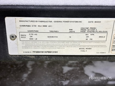 2023 Generac MIH800 800000 BTU Calefactor de espacio