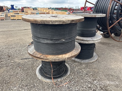 Quantity of (4) Fiber Optic Cable Rolls