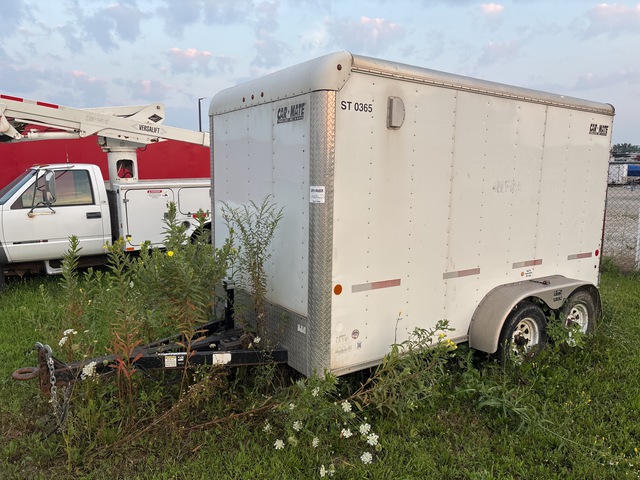 2016 Carmate CM612CC-HD 12 ft T/A Enclosed Trailer