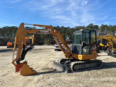 2016 Case CX58C Mini pelle hydraulique