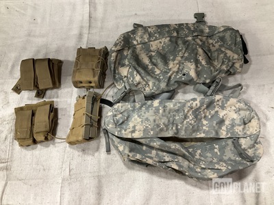 (14) Individual Pouches, (45) Ammunition Magazine Pockets & Assorted Items