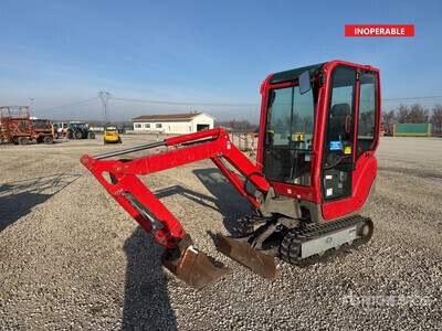 2014 Yanmar SV17 Mini Excavator (Inoperable)