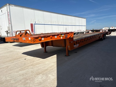 2006 Trail King 50000 lb 37 ft T/A Remorque Pour Équipement Hydraulique