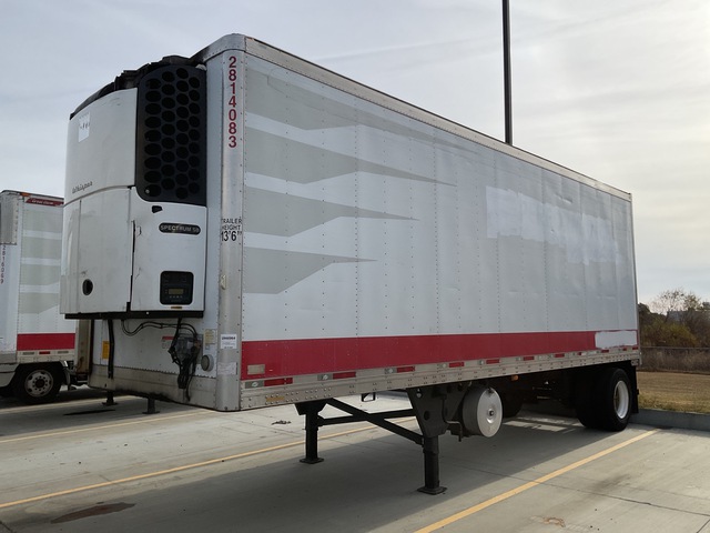 2014 Utility VS1RA 28 ft x 102 in S/A Multi -Temp Refrigerated Trailer