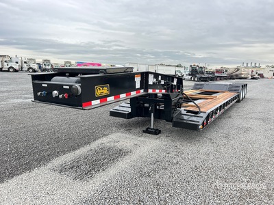 2025 Witzco Tri/A Removable Gooseneck Lowboy Trailer (Unused)
