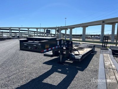 2025 Witzco RG52 Tri/A Removable Gooseneck Remorque Surbaissée (Unused)