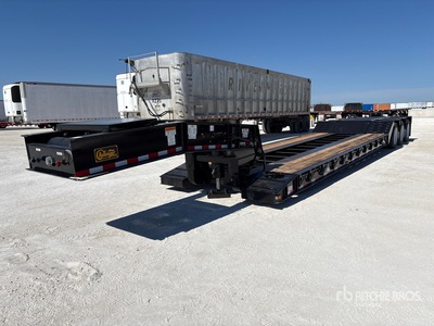2026 Witzco Tri/A Removable Gooseneck Lowboy Trailer