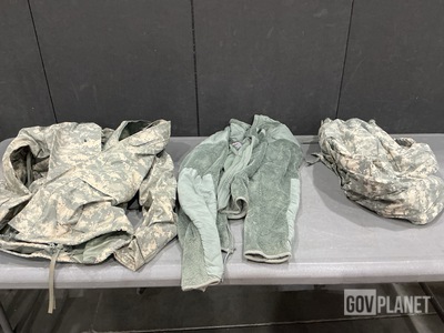 (7) Pairs of Cold Weather Trousers, (1) Cold Weather Parka & Assorted Items