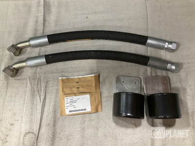 (200) Resistors, (22) Mounting Brackets, (50) Hydraulic Hoses & Assorted Items