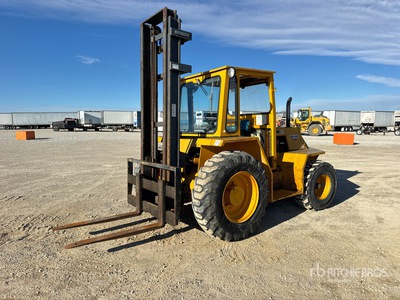 1994 Sellick SD80 8000 lb 4x4 Rough Terrain Forklift