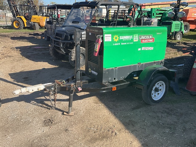 2018 Lincoln Vantage 322 400 A Mobile Multi-Process Engine Driven Welder