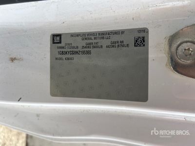 2017 Chevrolet Silverado 3500HD 4x4 Utility Truck