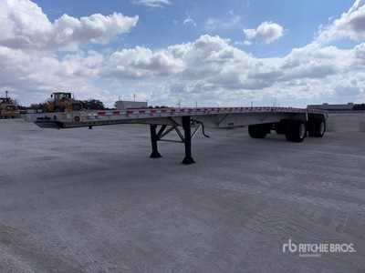 2000 Reitnouer 48 ft T/A Spread Axle Flatbed Trailer