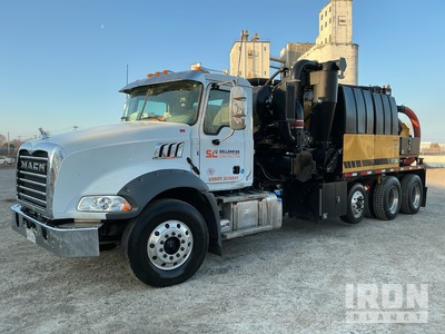 Vermeer VXT 300 on 2023 Mack Granite 8x4 Vacuum Excavator Truck