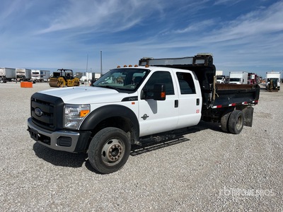 2015 Ford F-450 XL 4x2 Crew Cab Camion à benne basculante